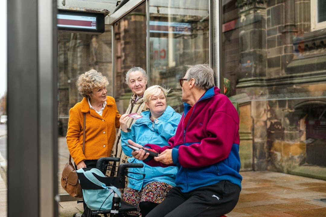 seniors sharing stories
